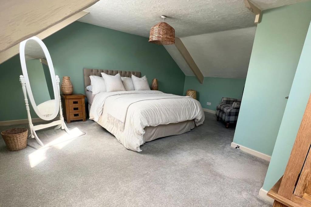Countryside Converted Barn With Hot Tub Newton Abbot Exteriör bild